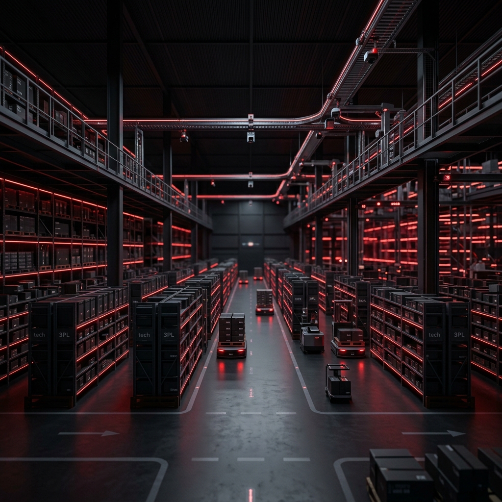 Clean 3PL Warehouse Logistics Facility in Corona CA